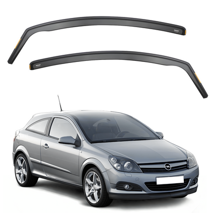 Vauxhall Astra H MK5 GTC 2005-2009 3-Door Hatchback Wind Deflectors 2pc Set