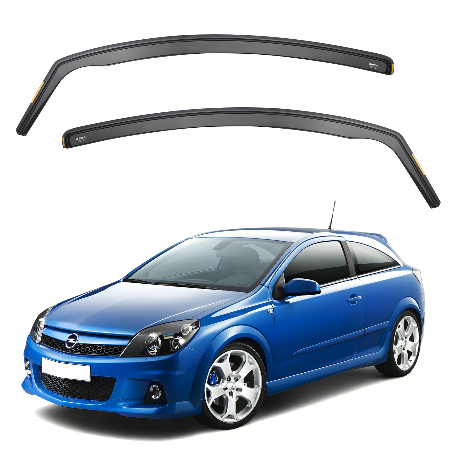 Vauxhall Astra H MK5 GTC 2005-2009 3-Door Hatchback Wind Deflectors 2pc Set