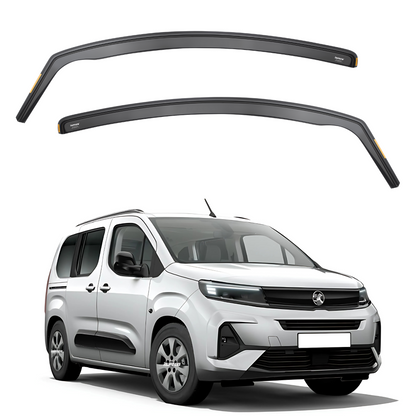 Vauxhall Combo E / Combo Life 2018-2024 Wind Deflectors 2pc Set