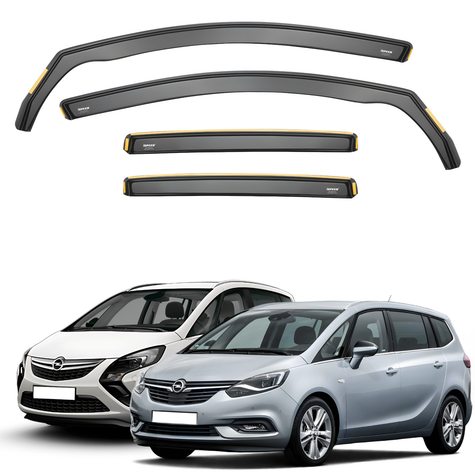 Vauxhall Zafira Tourer C 2011-2019 Wind Deflectors 4pc Set