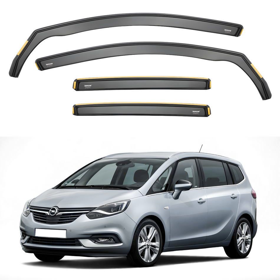 Vauxhall Zafira Tourer C 2011-2019 Wind Deflectors 4pc Set