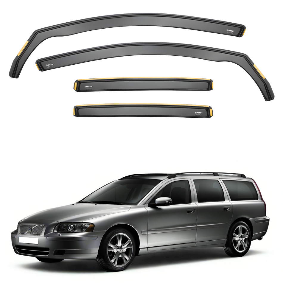 Volvo V70/XC70 MK2 2000-2007 5-Door Estate Wind Deflectors 4pc Set