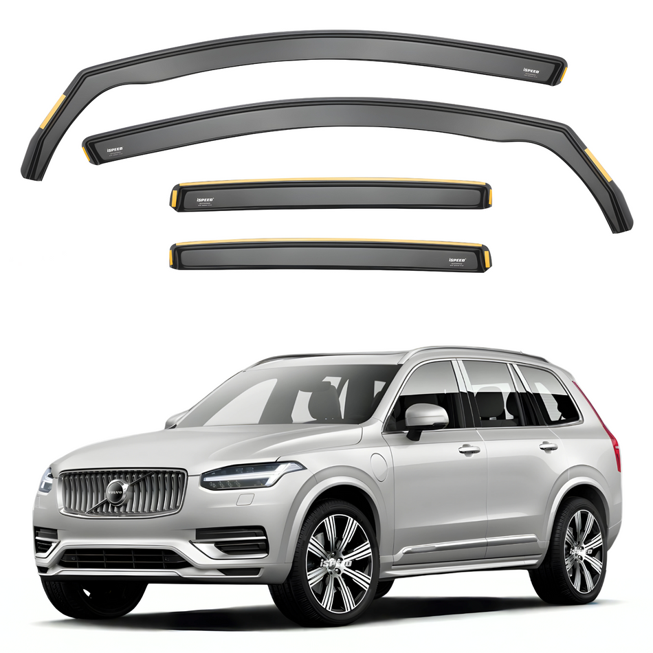 Volvo XC90 MK2 2015-2025 Wind Deflectors 4pc Set