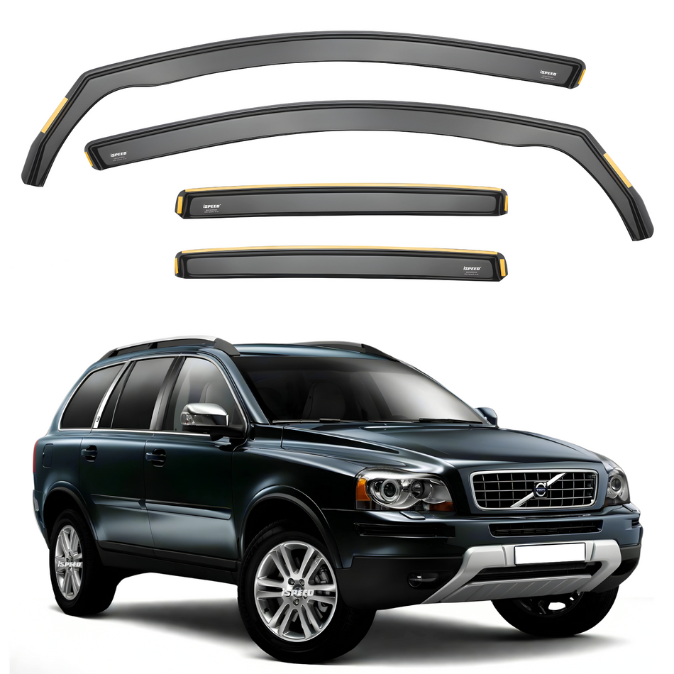 Volvo XC90 MK1 2002-2015 Wind Deflectors 4pc Set