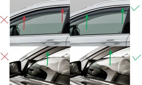 VW POLO MK4 5-Doors 2002-2009 9N/9N3 4-Pieces ISPEED Tinted Wind Defle –  Ispeed Deflectors